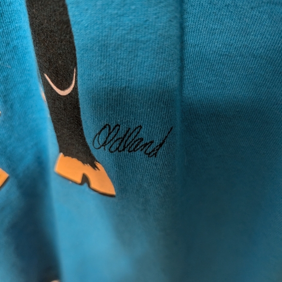 Angry Bull Men's XL blue 100% cotton t shirt front and back pic of bull - Picture 4 of 10